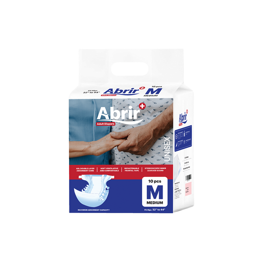AbrirPlus Adult Diapers Tape Type 10's Pack